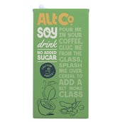 2 - Alt Co Soy Milk,  1 L  Unflavoured 