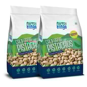 1 - Nutri Binge California Pistachios,  200 g  Unflavoured (Pack of 2) 