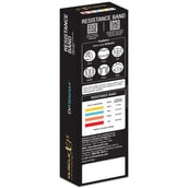 10 - MuscleXP Resistance Heavy Duty Stretch Loop Band,  Orange  35-48 kg 