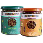 1 - Promunch Roasted Soya Snack,  Cheese & Onion + Peri Peri Combo  150 g 