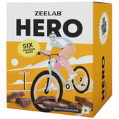 1 - Zeelab Hero Protein Bar,  6 Piece(s)/Pack  Triple Chocolate 