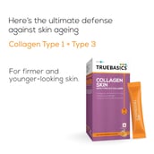 5 - TrueBasics Collagen Skin,  30 Piece(s)/Pack  Natural Orange 