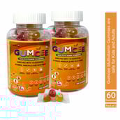 3 - Dr Wonder GUMCEE Multivitamin,  30 gummies  Mix Fruit (Pack of 2) 