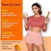 4 - Chicnutrix Super C Amla Extract & Zinc, 20 tablet(s) Fizzy Orange