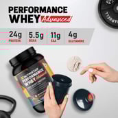 3 - Nutristar Performance Whey Advanced 100% Whey Protein,  2.2 lb  Chocolate Malt 