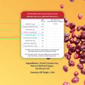 3 - Farmley Premium Whole Dried Cranberry, 200 g