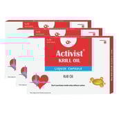 1 - Activist Krill Oil (Pack of 3),  10 capsules 