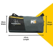 3 - MuscleBlaze Limited Edition Shubman Gym Bag, Black
