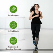 6 - Neuherbs True Plant Protein with Omega-3,  1.1 lb  Mango 