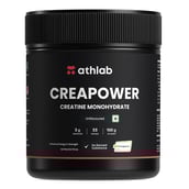 1 - Athlab CreaPower Creatine Monohydrate,  Unflavoured  0.22 lb 