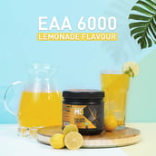 10 - MuscleBlaze EAA 6000,  Lemonade  0.55 lb  25 Servings 