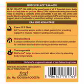 8 - MuscleBlaze EAA 6000,  Lemonade  0.55 lb  25 Servings 