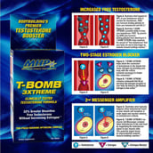 4 - MHP T-Bomb 3xtreme, 168 tablet(s) Unflavoured