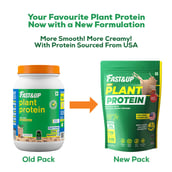 3 - Fast & Up Plant Protein Isolate,  2.97 lb  Caramel Coffee 