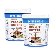 1 - Myfitness Chocolate Peanut Butter Combo Pack,  1.25 kg  Crunchy & Crispy 