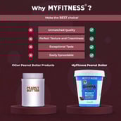 3 - Myfitness Dark Chocolate Peanut Butter 510g Combo,  2 Piece(s)/Pack  Smooth & Crispy 