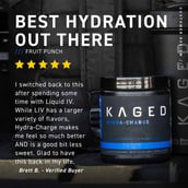 3 - Kaged Muscle Hydra Charge,  0.68 lb  Apple Limeade 