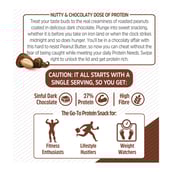 2 - MuscleBlaze High Protein Peanut Butter,  0.340 kg  Dark Chocolate Creamy 