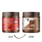 OldNew - MuscleBlaze Chocolate Peanut Butter, 0.340 kg Creamy
