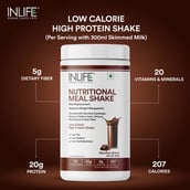 7 - INLIFE Nutritional Meal Shake,  0.5 kg  Chocolate 