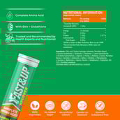 4 - Fast & Up Recover,  20 tablet(s)  20 Servings  Raspberry 