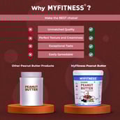 3 - Myfitness Chocolate Peanut Butter,  1.2 kg  Crunchy 