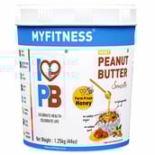 1 - Myfitness Honey Peanut Butter,  1.250 kg  Smooth 