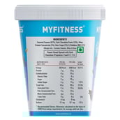 6 - Myfitness Dark Chocolate Peanut Butter,  1 kg  Crispy 