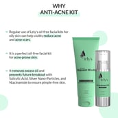 4 - Lely's Acne Squash Face Wash 70ml & Acne Sensor Gel 30ml Combo, 2 Piece(s)/Pack for Oily Skin