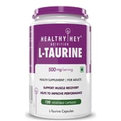 1 - HealthyHey Nutrition L-Taurine, 120 capsules