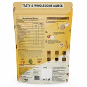 2 - UNIFIT Muesli,  375 g  Honey, Raisins & Almond 