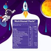 3 - UNIFIT Multigrain Moons & Stars Breakfast Cereals for Kids, Choco 375 g