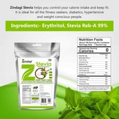 4 - Zindagi Stevia Loose (Pack of 4),  100 sachets/pack 