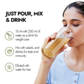 5 - Kapiva Organic Apple Cider Vinegar (Aids Weight Loss), 0.5 L Unflavoured