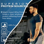 7 - Nakpro Impact Whey Protein,  2.2 lb  Chocolate Cream 