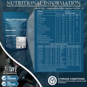 3 - Nakpro Impact Whey Protein,  2.2 lb  Double Rich Chocolate 