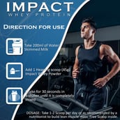 5 - Nakpro Impact Whey Protein,  2.2 lb  Vanilla 