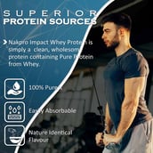 7 - Nakpro Impact Whey Protein,  2.2 lb  Malai Kulfi 