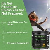 8 - Nakpro Glutamine, 0.55 lb Fruit Punch