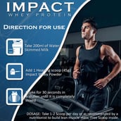5 - Nakpro Impact Whey Protein,  2.2 lb  Chocolate 