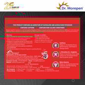 3 - Dr. Morepen Muscle Food Pre Workout,  0.55 lb  Blue Raspberry 