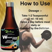 4 - Riffway Weight Gain Syrup,  200 ml  Unflavoured (Pack of 4) 