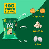 4 - Origin Nutrition Mojo Pops Protein Chips,  30 g  Sour Cream & Onion (Pack of 6) 
