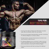 1 - MuscleBlaze Pre Workout Ripped,  0.55 lb  Fruit Splash 