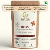 3 - Rooted Active Naturals Turkey Tail Organic Mushroom Extract, 60 g