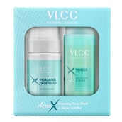1 - VLCC AcneX Face wash with Free Toner, 2 Piece(s)/Pack for Oily Skin Tone