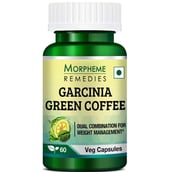 1 - Morpheme Remedies Garcinia Green Coffee (500mg),  60 veggie capsule(s) 