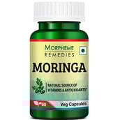 1 - Morpheme Remedies Moringa 500mg,  60 veggie capsule(s) 