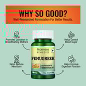 5 - Morpheme Remedies Fenugreek (500 mg),  60 veggie capsule(s) 