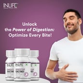 6 - INLIFE Digestive Enzymes,  60 capsules 